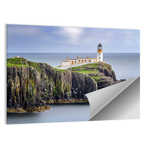 Lighthouse On Neist Point Cliffs Wall Art