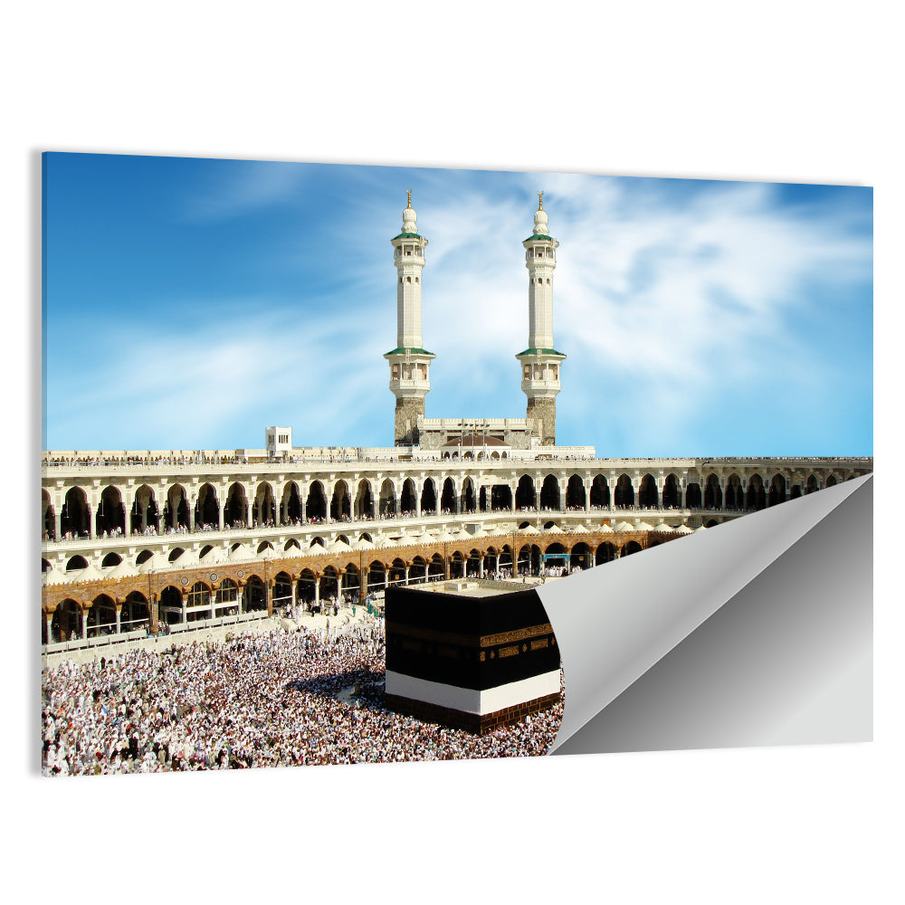 Kaaba at Masjid Al-haram Wall Art