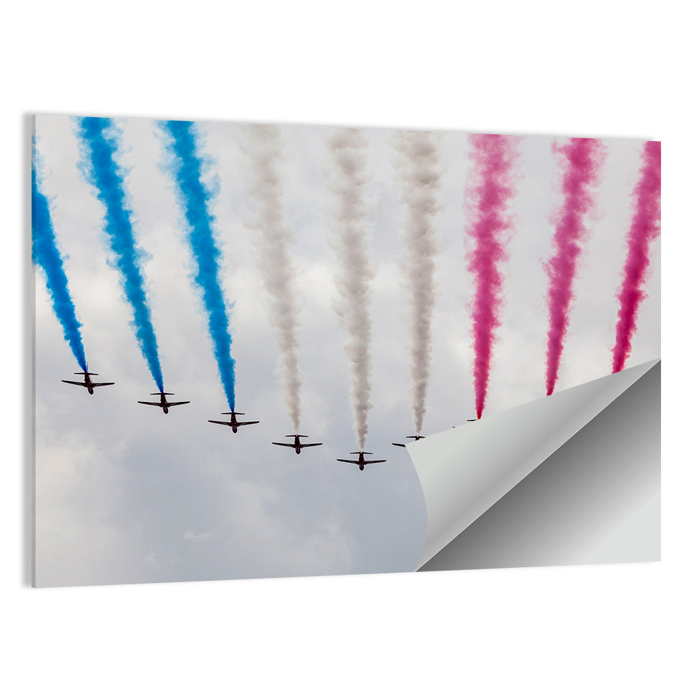 Nine-plane London Airshow Wall Art