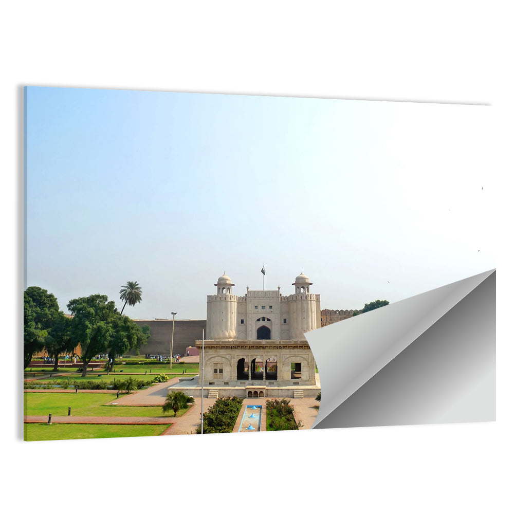Exterior View of Lahore Fort Wall Art