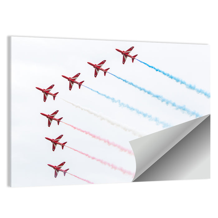 Dutch Aerobatic Formation Wall Art as a poster print