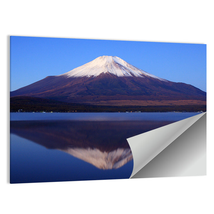 Mount Fuji at Dawn, Fujinomiya Wall Art as a poster print