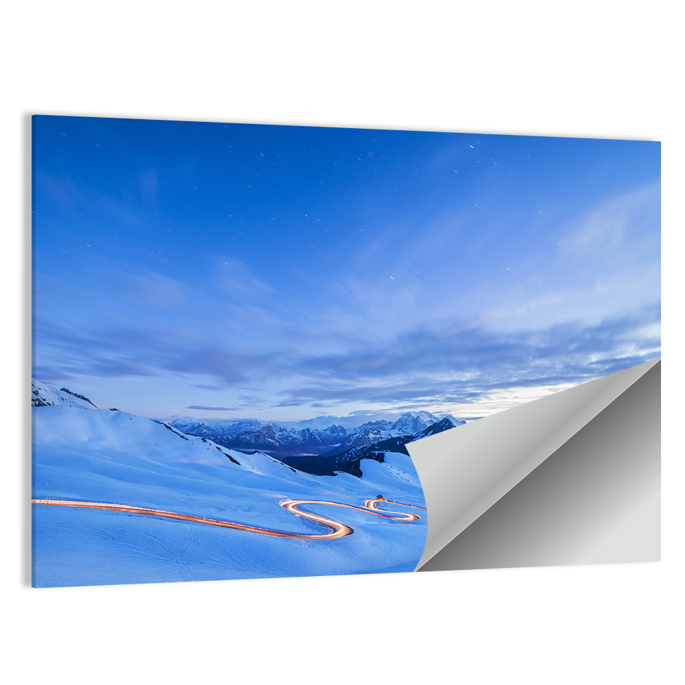 Sunset On Passo Giau Dolomites Italy Wall Art