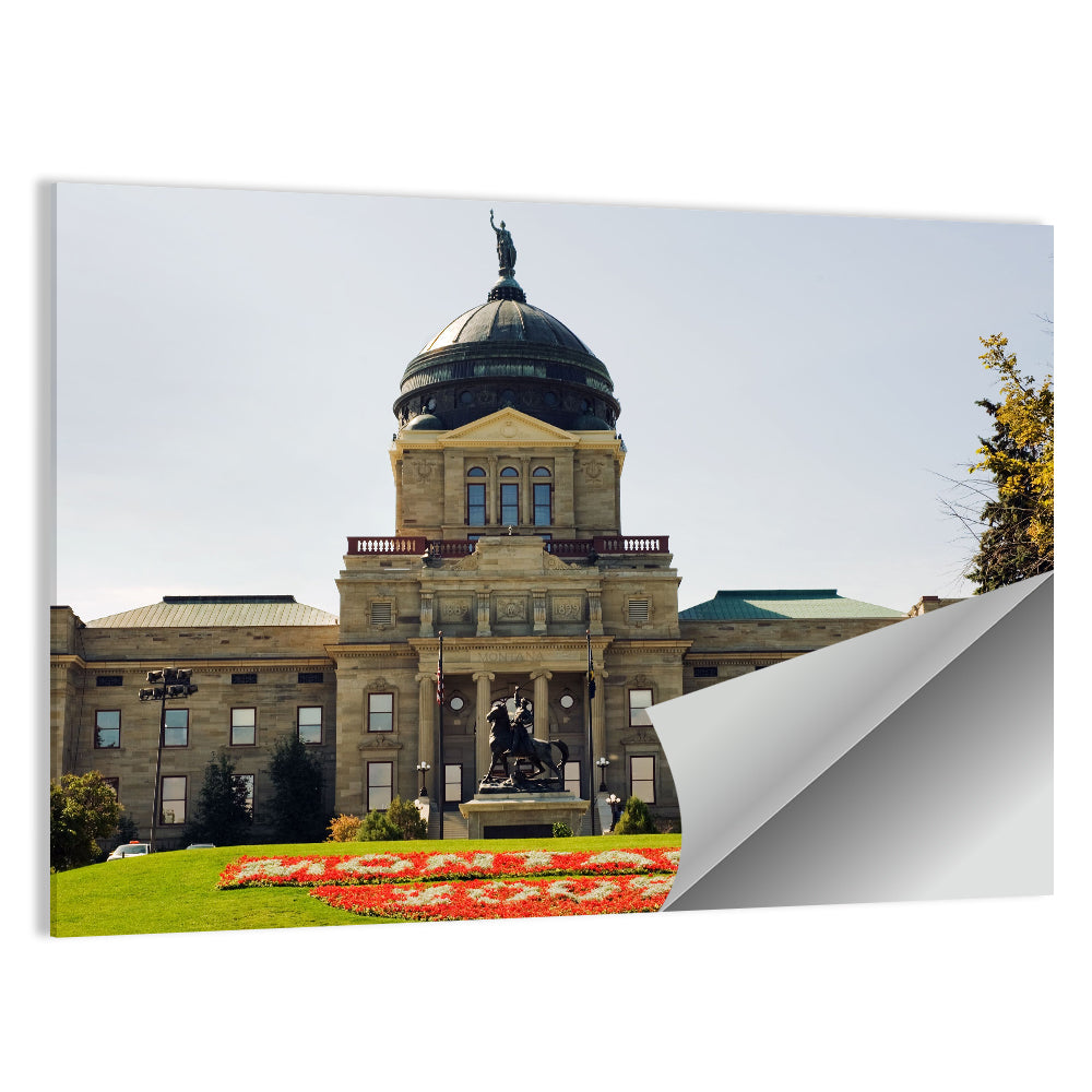 Montana State Capitol Dome Wall Art