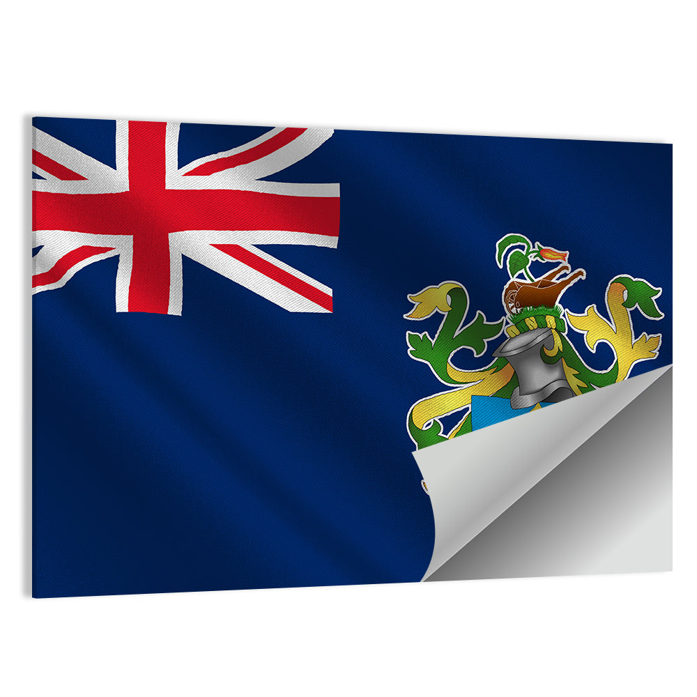 Pitcairn Islands Flag Wall Art