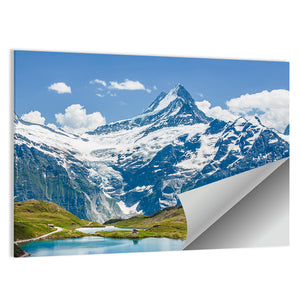 Schreckhorn Peak In Switzerland Wall Art