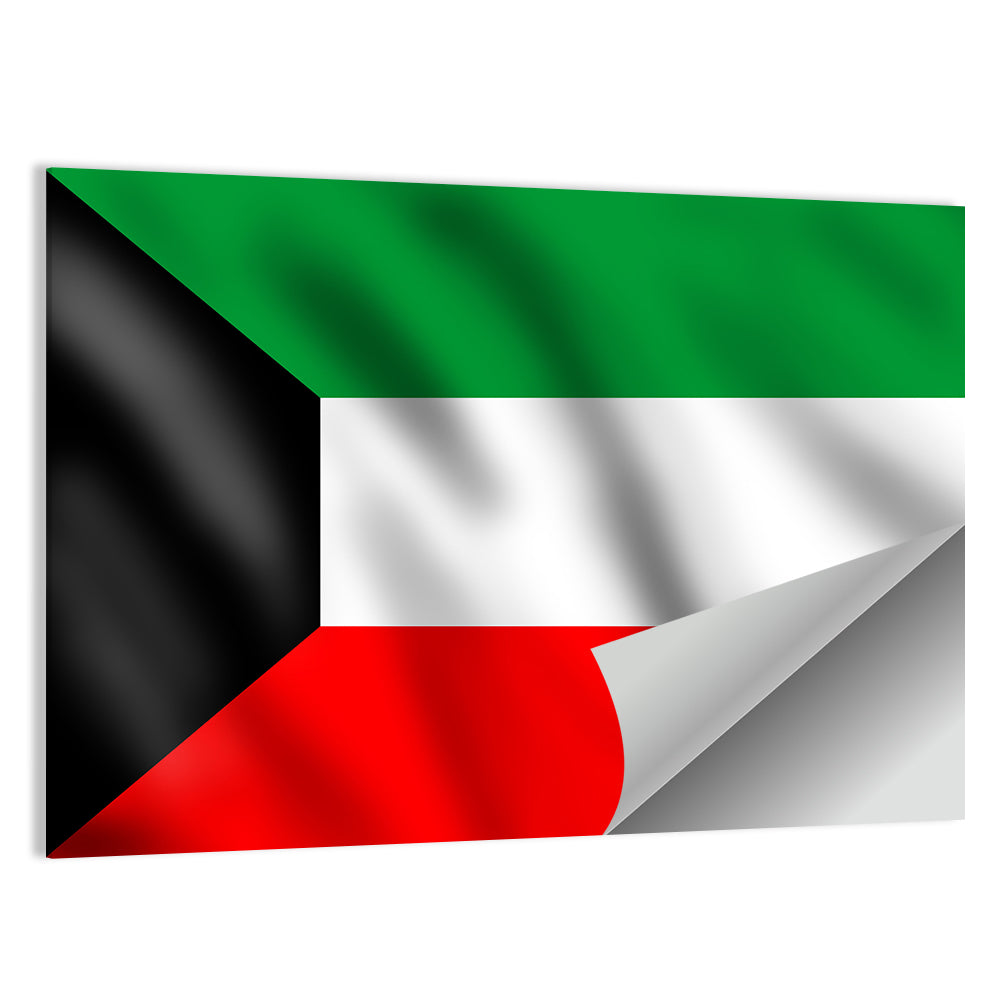 Flag of Kuwait Wall Art