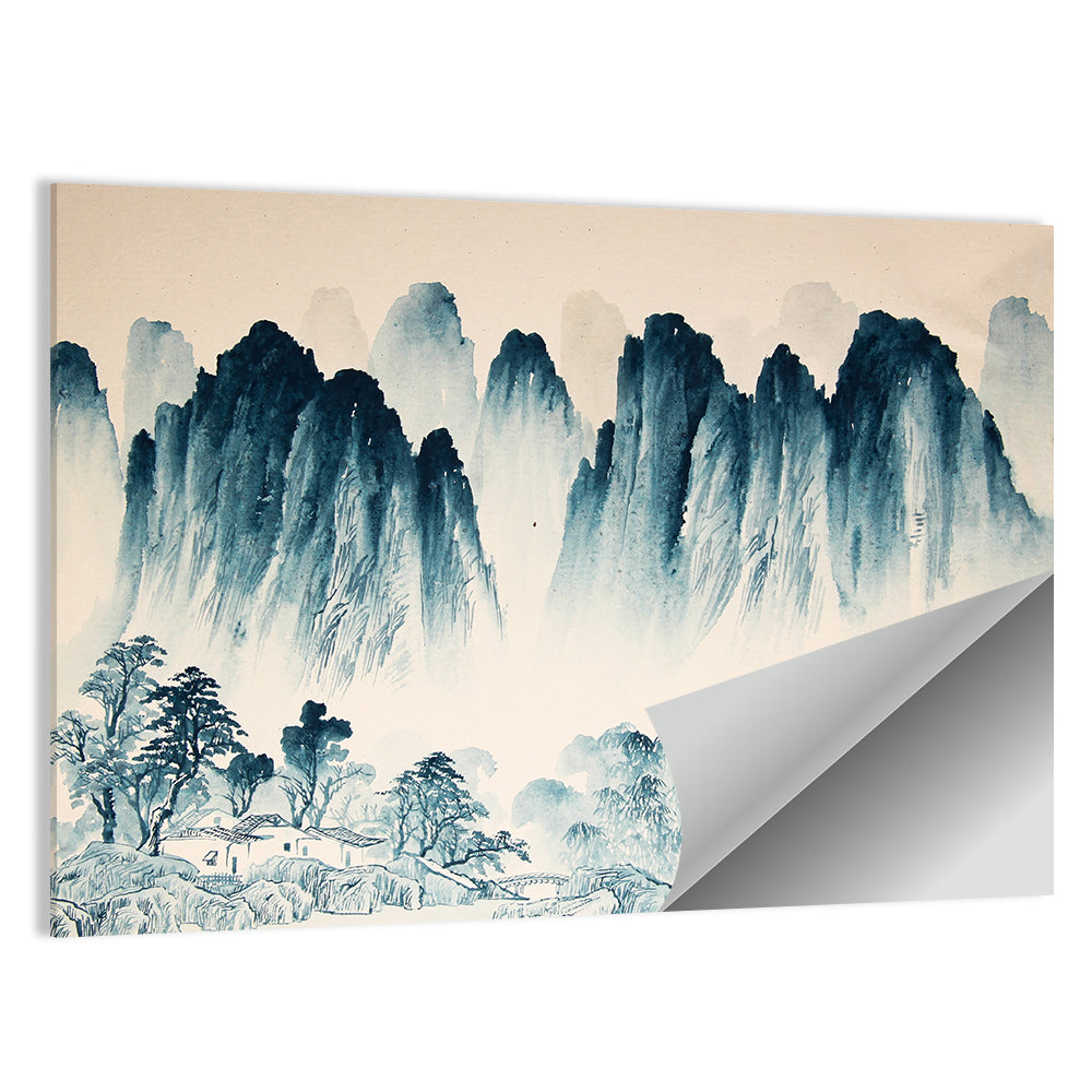 Chinese Mountain Artwork Wall Art