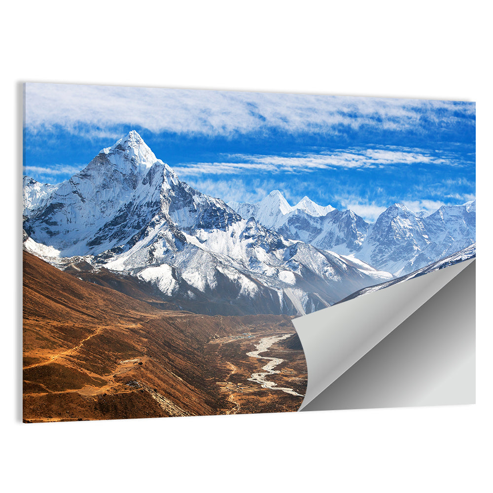 Ama Dablam Valley View Wall Art