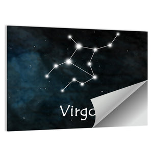 Virgo Horoscope Constellation Wall Art