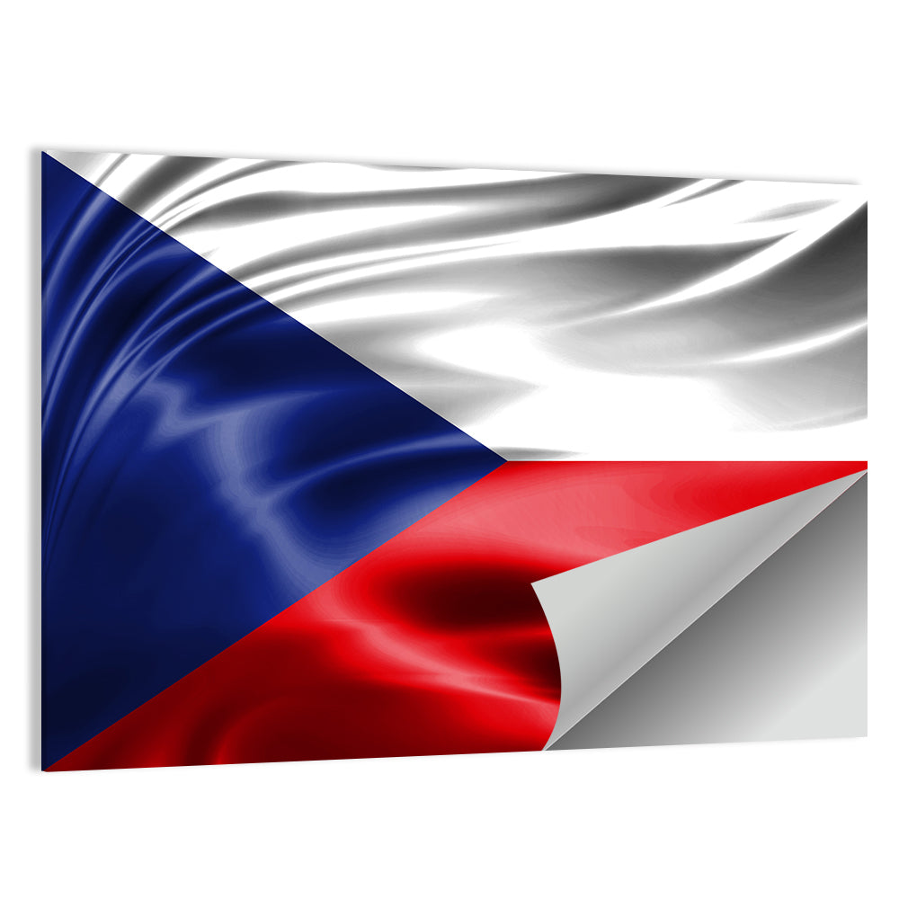 Czech Republic Flag Wall Art