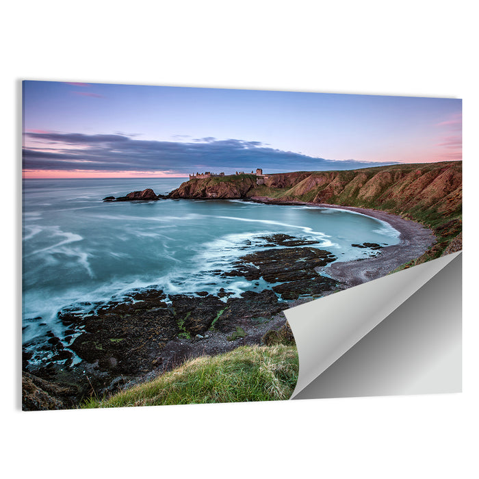 Dunnottar Castle on Stonehaven Cliffs Wall Art as a poster print