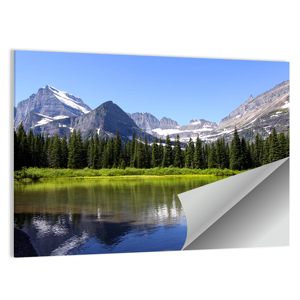 Swift Current Lake Reflection Wall Art