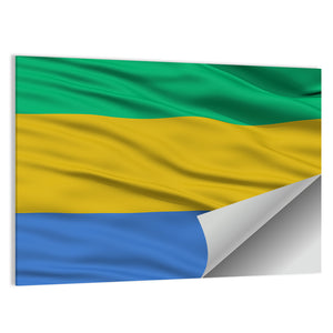 Flag Of Gabon Wall Art