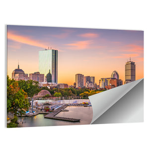 Boston Skyline Wall Art