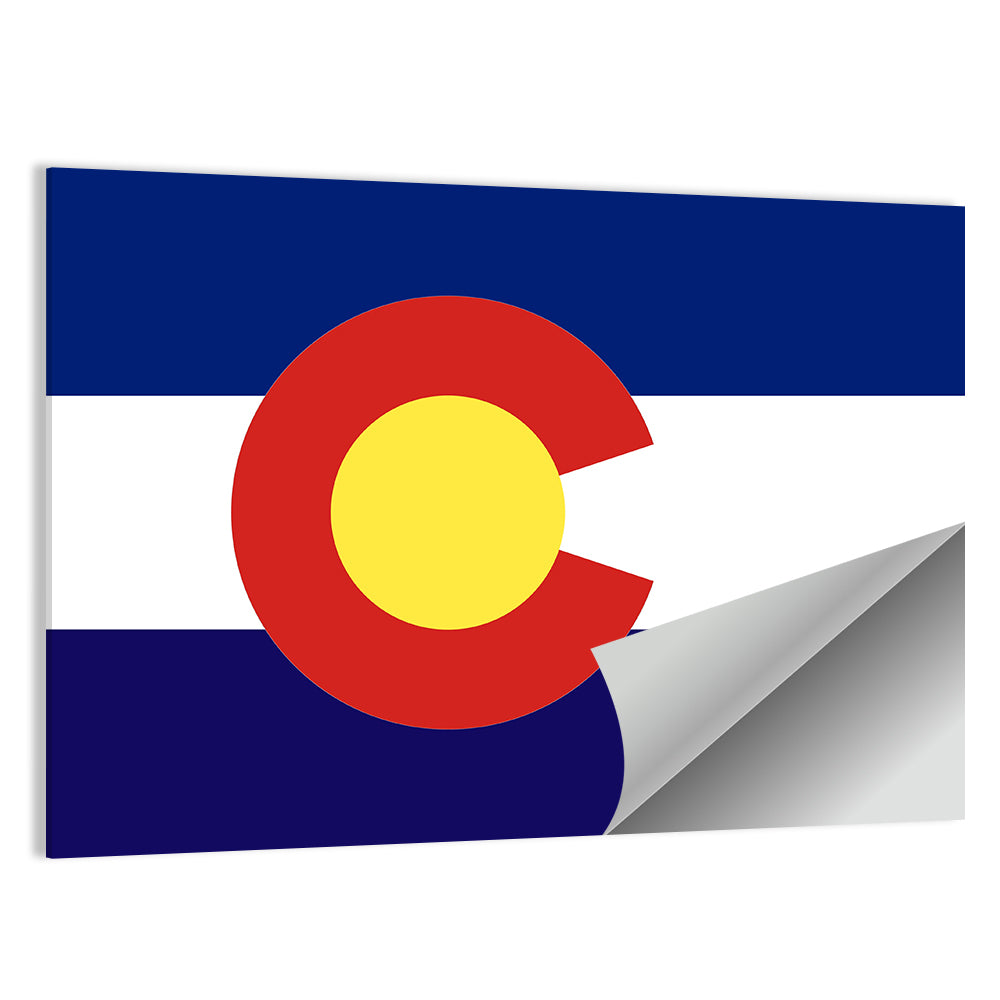 Flag Of Colorado Wall Art