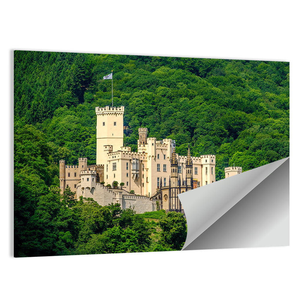 Stolzenfels Castle At Rhine Valley Wall Art