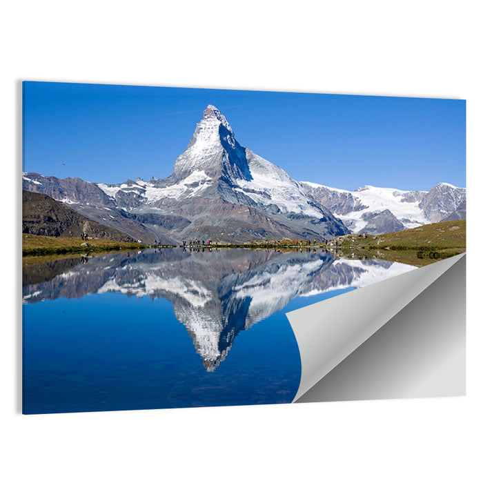 Matterhorn Peak Reflection Wall Art as a poster print