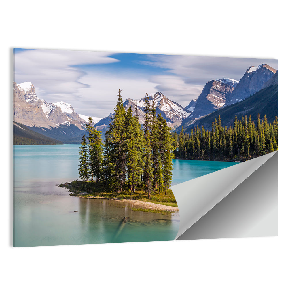 Spirit Island at Maligne Lake Wall Art