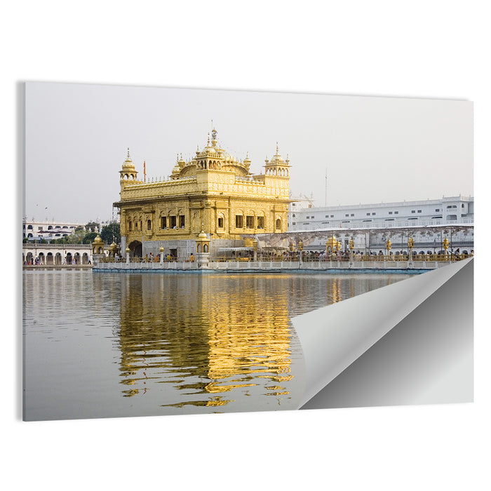 Golden Temple Reflection, Amritsar Wall Art as a poster print
