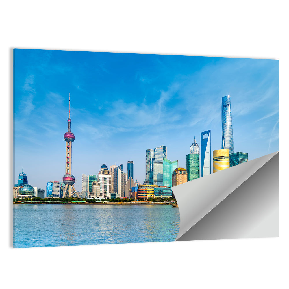 Lujiazui Skyline Shanghai Wall Art