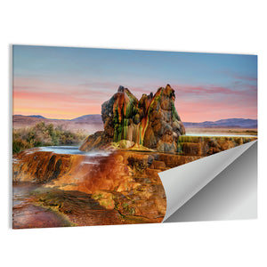 Fly Gyser In Nevada Wall Art