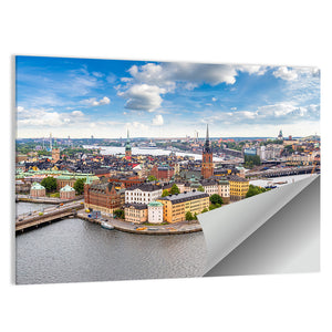 Old Town Gamla Stan In Stockholm Wall Art