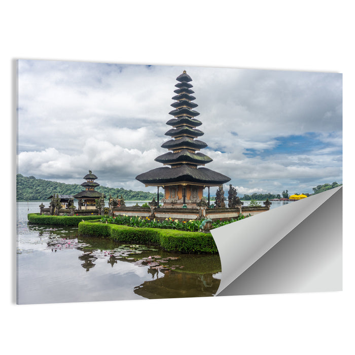 Pura Ulun Danu Bratan, Bedugul Wall Art as a poster print