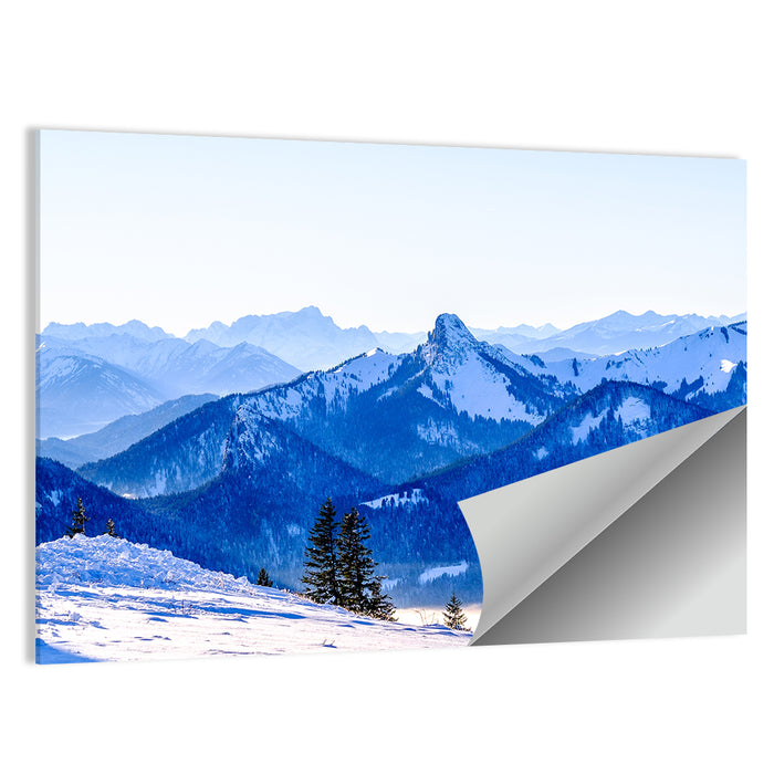 Wallberg Mountain Near Tegernsee Wall Art as a poster print