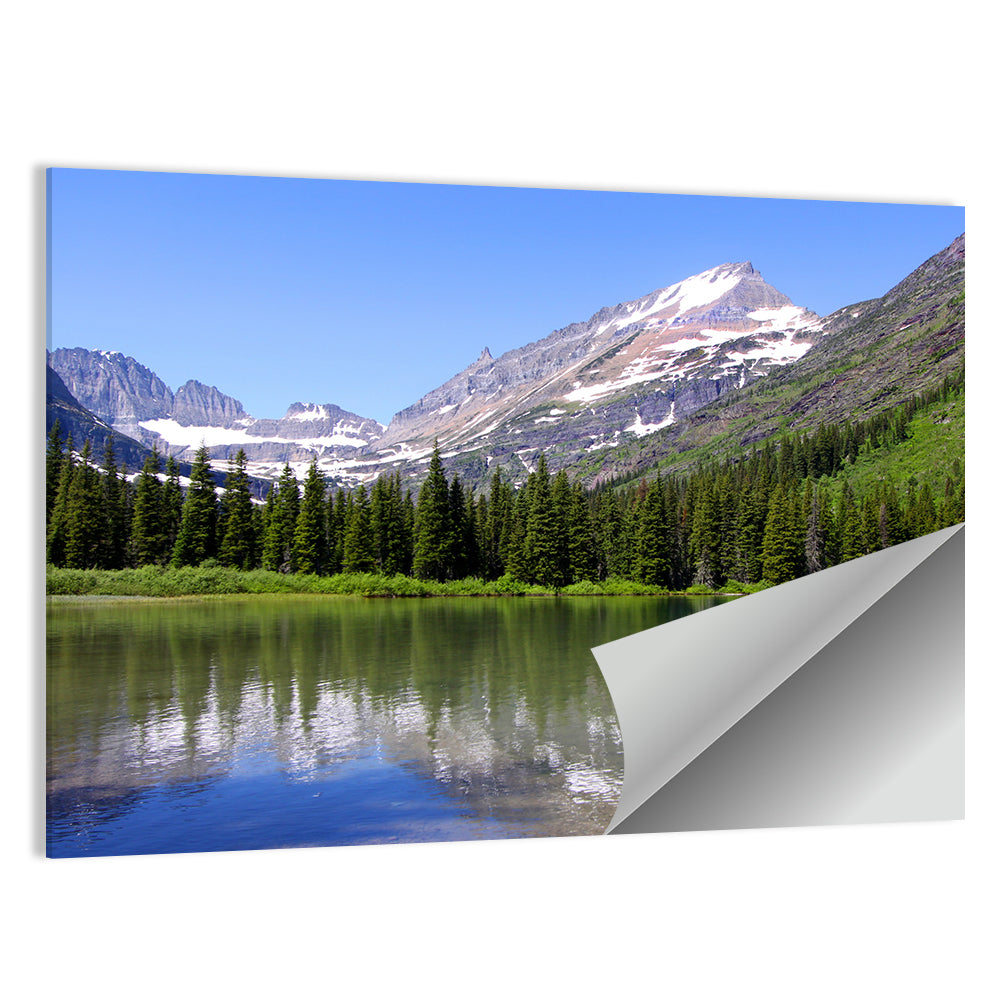 Swift Current Lake Reflection Wall Art