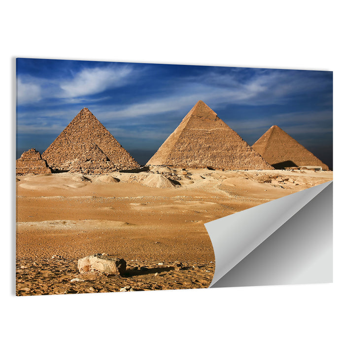 Great Pyramids of Giza Wall Art as a poster print