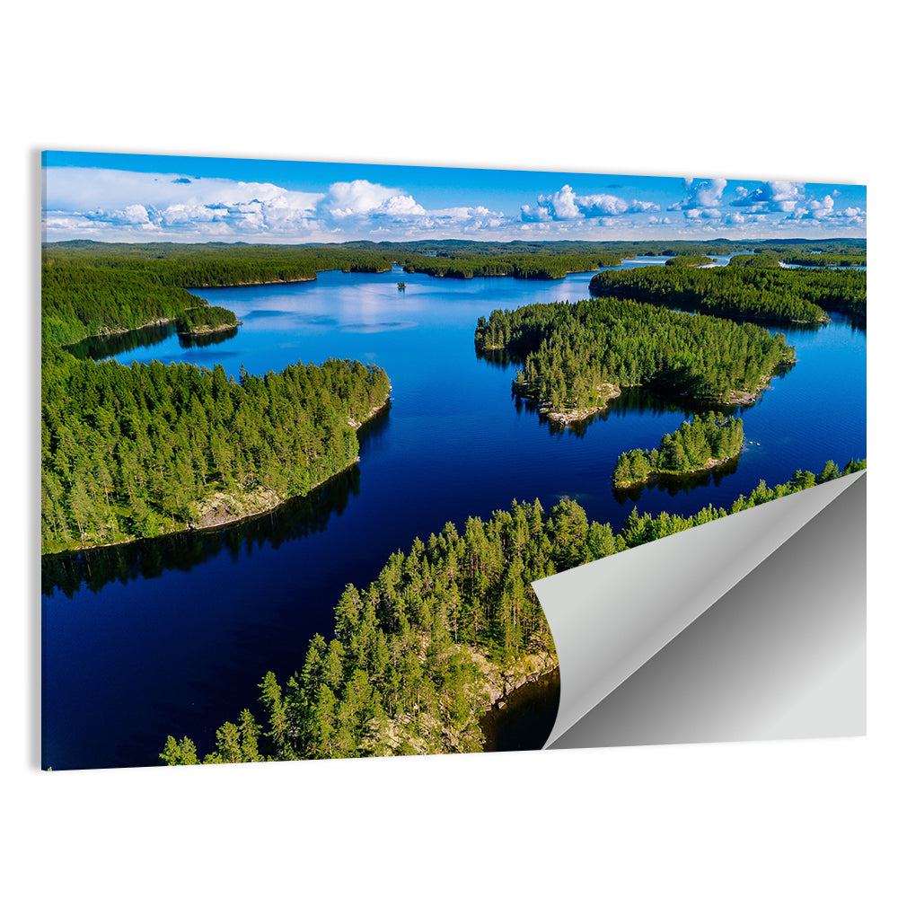 Blue Lakes and Green Forests, Finland Wall Art