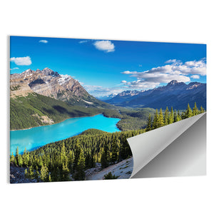 Peyto Lake In Banff Wall Art