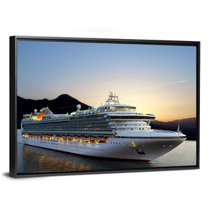 Luxury Cruise Ship Sailing Wall Art