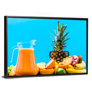 Fresh Tropical Juice Wall Art