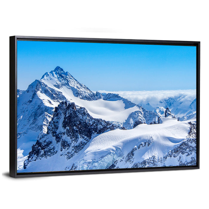 Mount Reissend Nollen Wall Art as a framed canvas