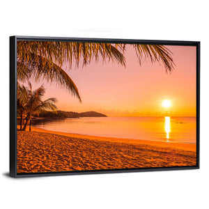 Tropical Sea Beach Wall Art