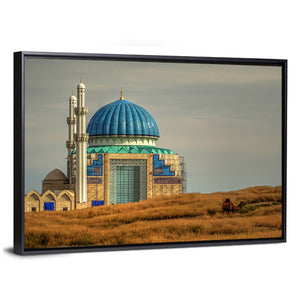 Scenic Mosque In Turkistan Wall Art