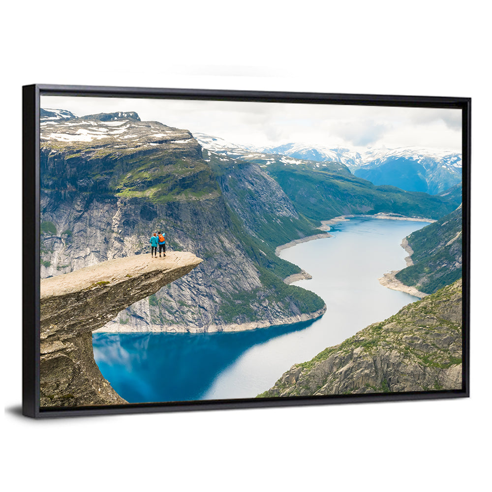 Trolltunga Cliffs In Norway Wall Art