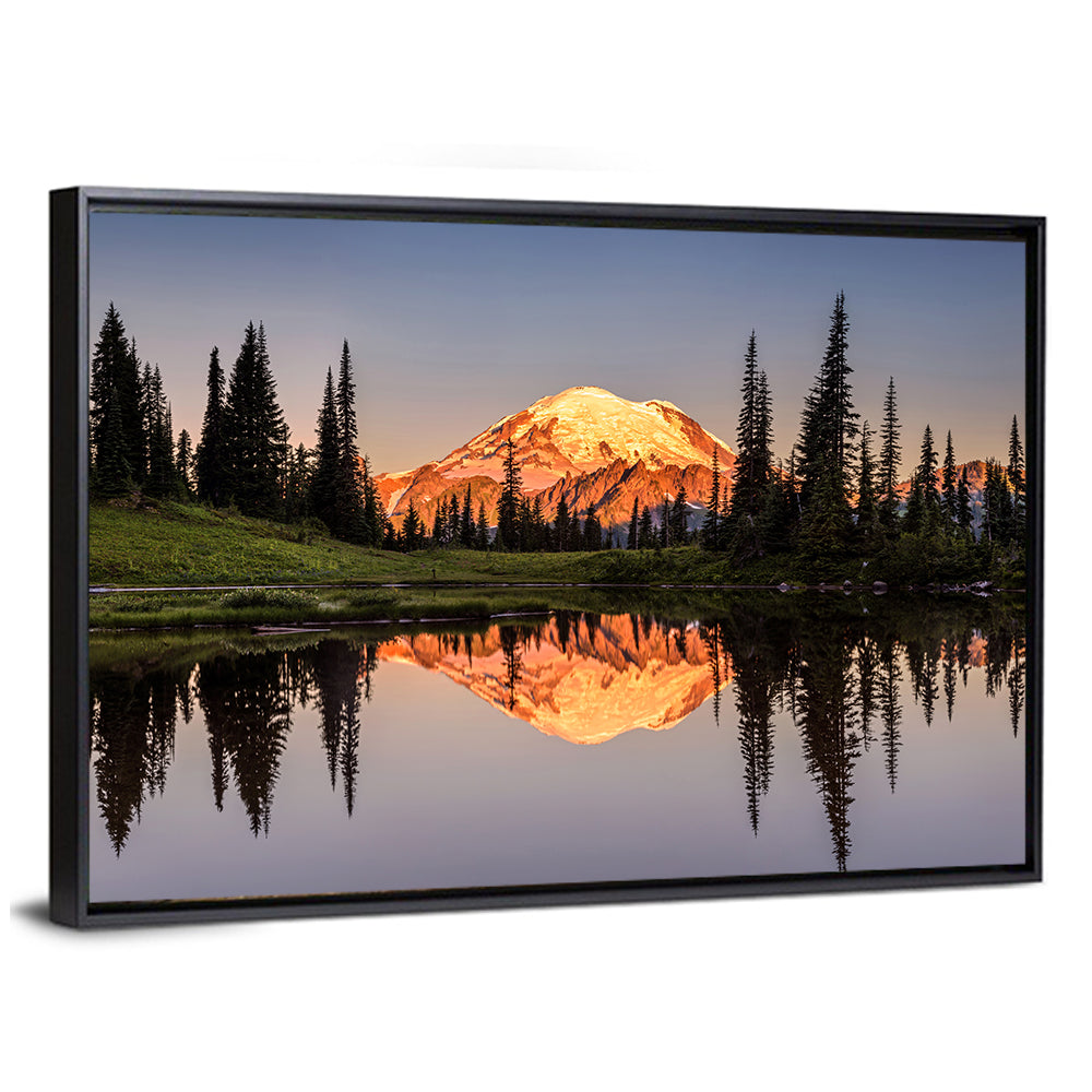 Mount Rainier at Tipsoo Lake Wall Art