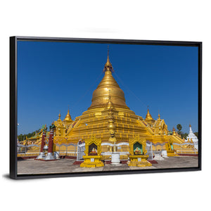 Kuthodaw Pagoda In Myanmar Wall Art