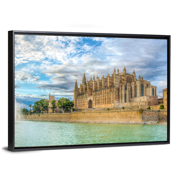 Cathedral of Santa Maria, Palma Wall Art as a framed canvas