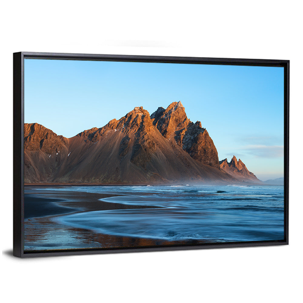 Vestrahorn Jagged Peaks at Stokksnes Wall Art