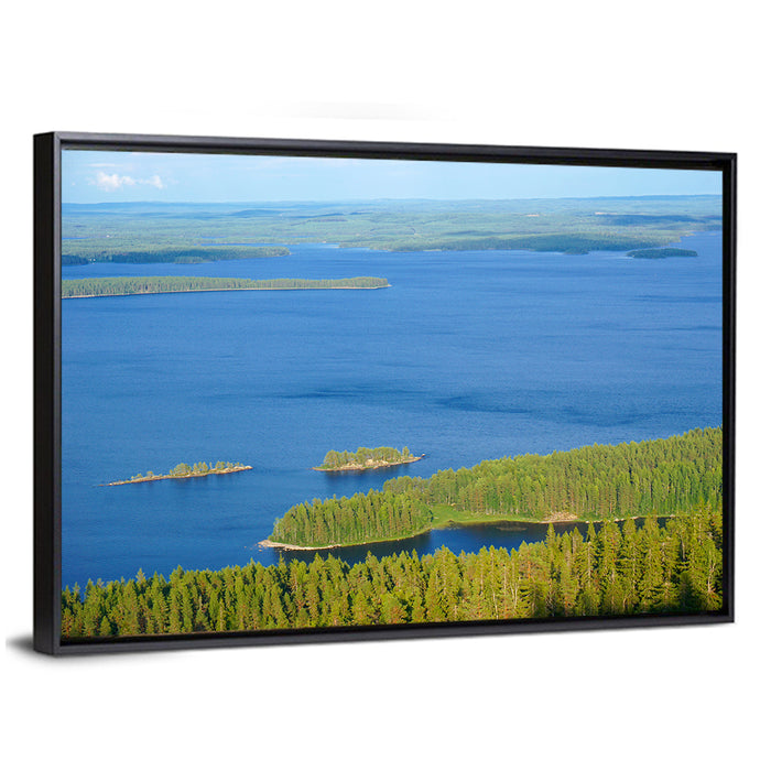 Lake Pielinen, Finland Wall Art as a framed canvas