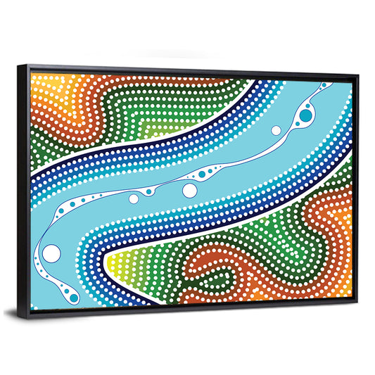 Aboriginal Vector Art Wall Art