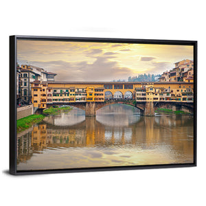 Ponte Vecchio Bridge In Venice Wall Art