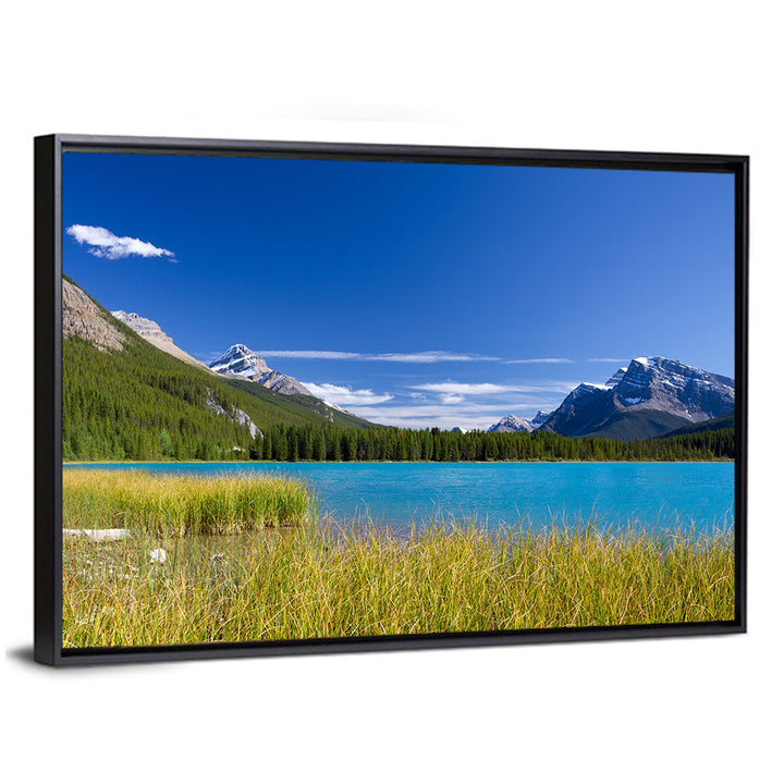Autumn Lake in Jasper National Park Wall Art