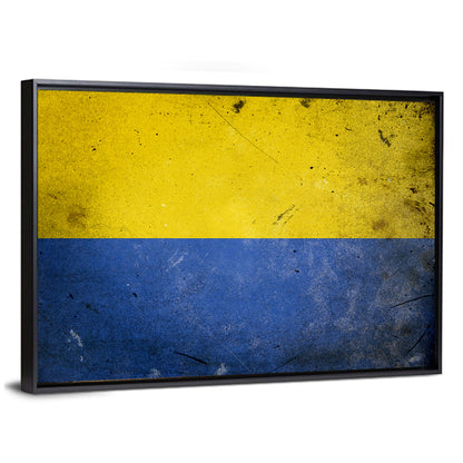 Flag Of Ukraine Wall Art