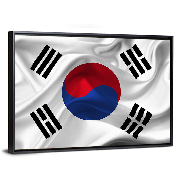 South Korea Taeguk Flag Wall Art