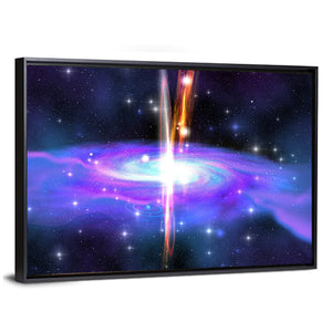 Stellar Black Hole Wall Art